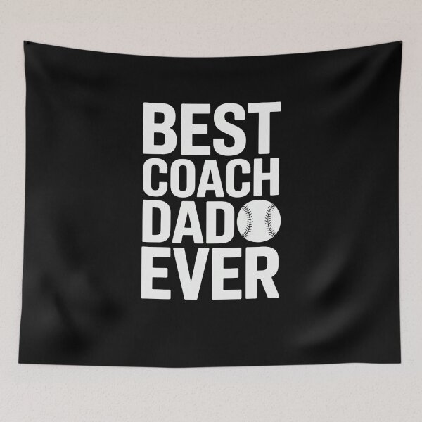 Item preview, Best Coach Dad Ever Baseball FatherCopy of TEMPLATE designed and sold by SuperAndSocial.