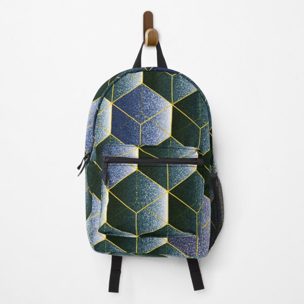 Item preview, Cyber Glass - 3D Transparent Cubes & Abstract Blue Geometry designed and sold by K Design Store.