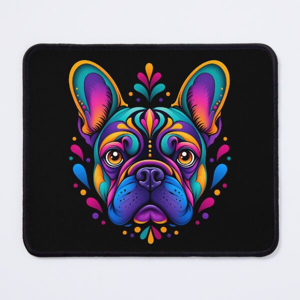 Item preview, Electric Neon Frenchie Dog Pop Art Design designed and sold by LuisWorks.