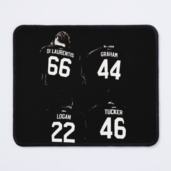 Item preview, Off Campus Hockey, Graham, Logan, Tucker, DI Laurentis, Briar University Hockey designed and sold by EychanchanArt.