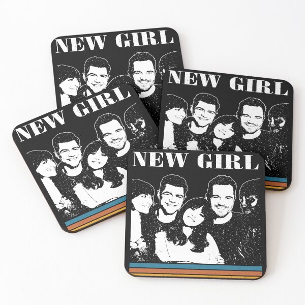 Item preview, Vintage New Girl Cast TV Series designed and sold by FableMind.