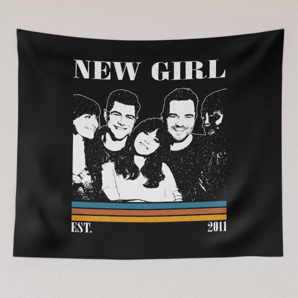 Item preview, Vintage New Girl Cast TV Series designed and sold by FableMind.
