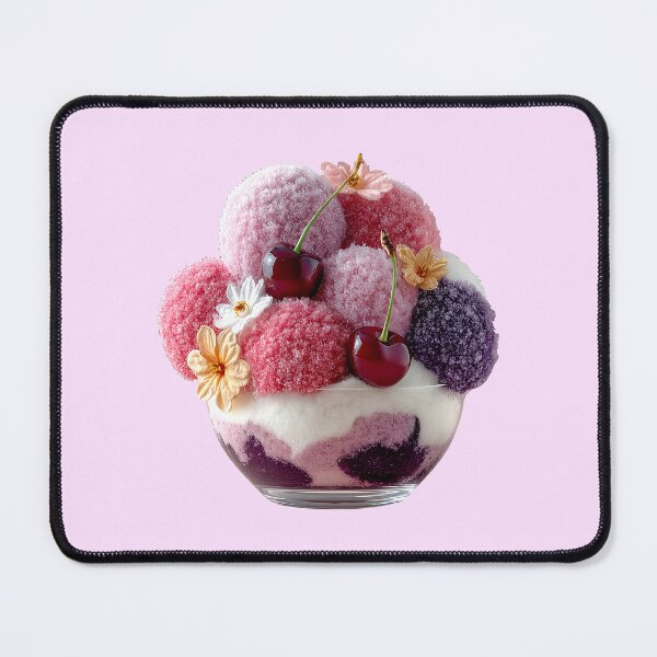 Item preview, Surreal Pastel Plush Floral Ice Cream Dessert designed and sold by colorful-white.