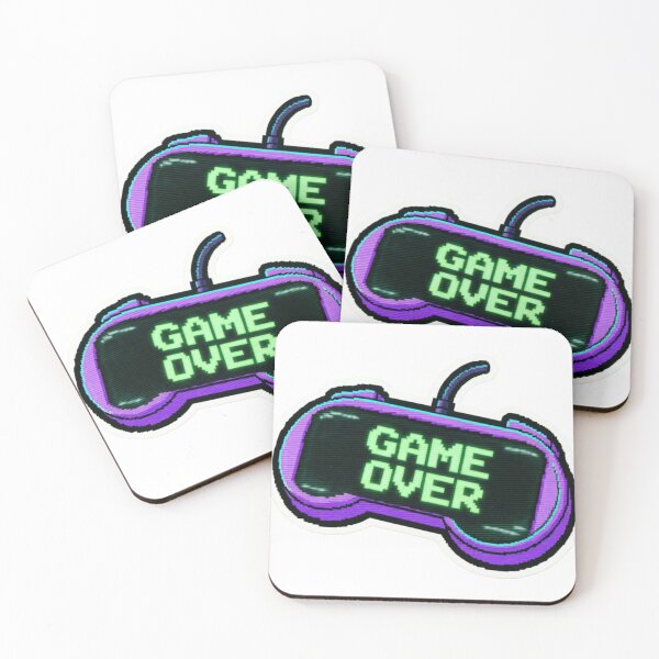 Item preview, Game Over Sticker | Retro Arcade CRT Screen Pixel Art Gamer designed and sold by Arg Designer.