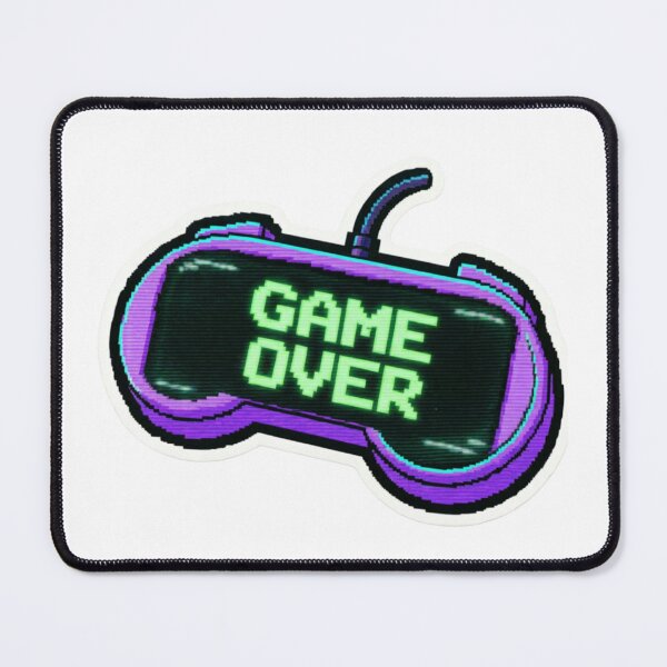 Item preview, Game Over Sticker | Retro Arcade CRT Screen Pixel Art Gamer designed and sold by Arg Designer.