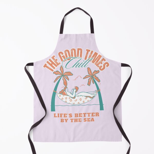 Item preview, The Good Times Chill – Life’s Better By The Sea Retro Hammock designed and sold by SilverSeaBKK.