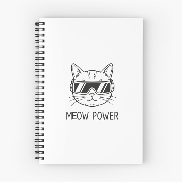 Item preview, Meow Power Futuristic Cyber Visor Cat Art designed and sold by GiggleInkTees.