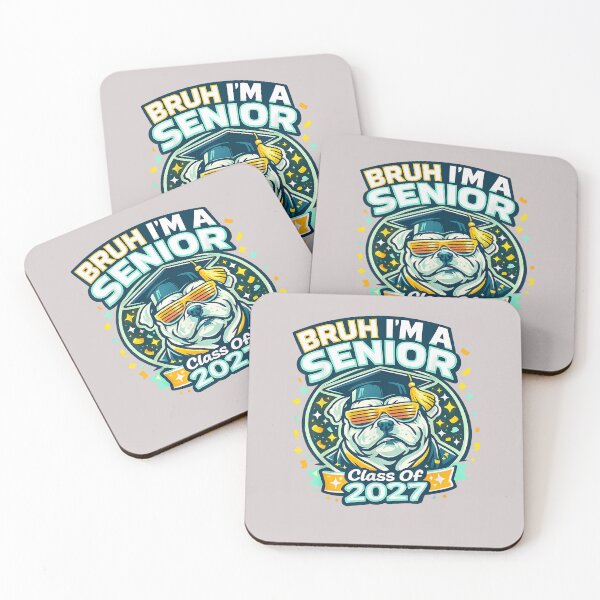 Item preview, Bruh I'm A Senior Bulldog Class of 2027 Graduation School designed and sold by MabelWells.