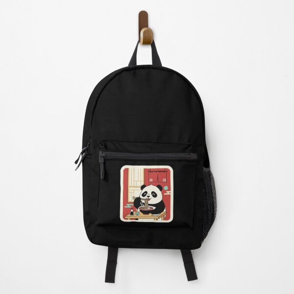 Item preview, Cute Panda Eating Ramen In Cozy Japanese Noodle Shop designed and sold by JordynLadukeg65.