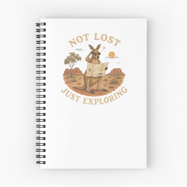 Item preview, Not Lost Just Exploring Kangaroo in Australia designed and sold by Yellowriversss.