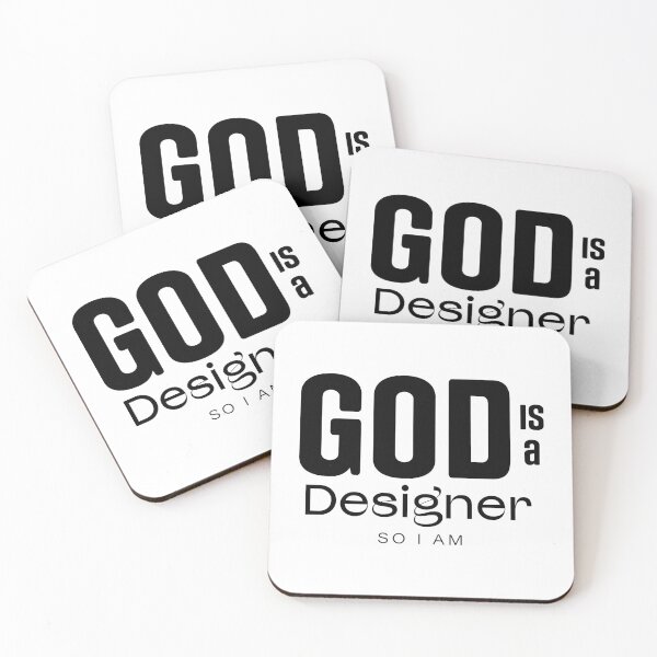 Item preview, God Is A Designer So I Am – Christian Faith Typography T-Shirt Design designed and sold by CrossCrafted.