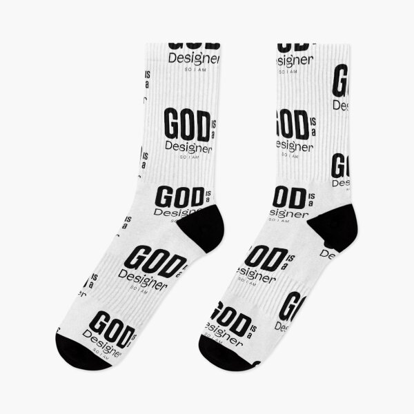 Item preview, God Is A Designer So I Am – Christian Faith Typography T-Shirt Design designed and sold by CrossCrafted.