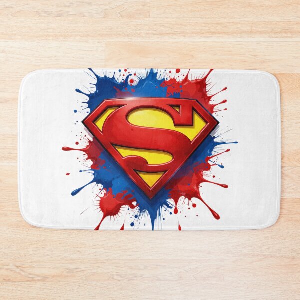 Item preview, Superman Shield Paint Splatter - Colorful Pop Art Graphic designed and sold by GomuStyles.