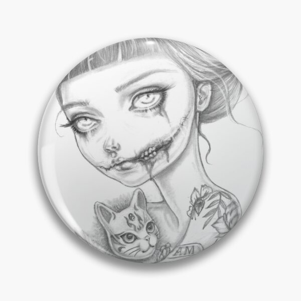 Item preview, Yokai, kuchisakeonna, tattoed yokai designed and sold by samcrow.