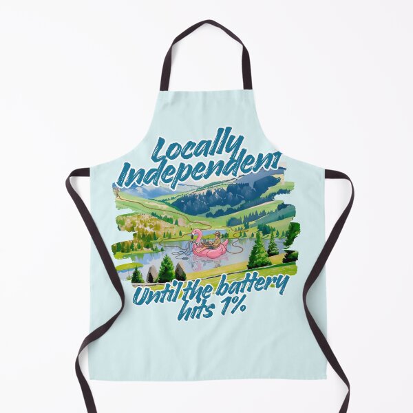 Item preview, Locally Independent Funny Digital Nomad – Until 1% Battery designed and sold by SilverSeaBKK.