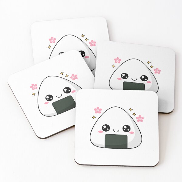 Item preview, Kawaii Onigiri Rice Food designed and sold by KD Merch.