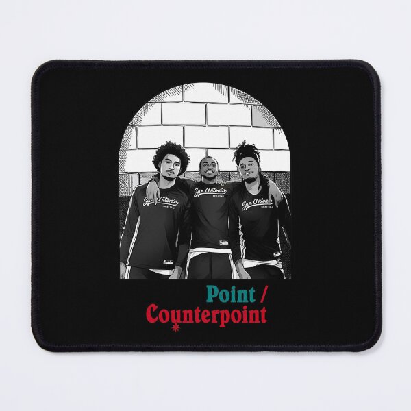 Item preview, San Antonio Spurs basketball Point Counterpoint designed and sold by linia-by-cinta.