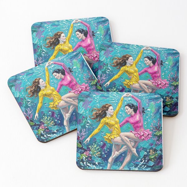 Item preview, Two synchronized swimmers designed and sold by PP&RAINBOW SHOP.
