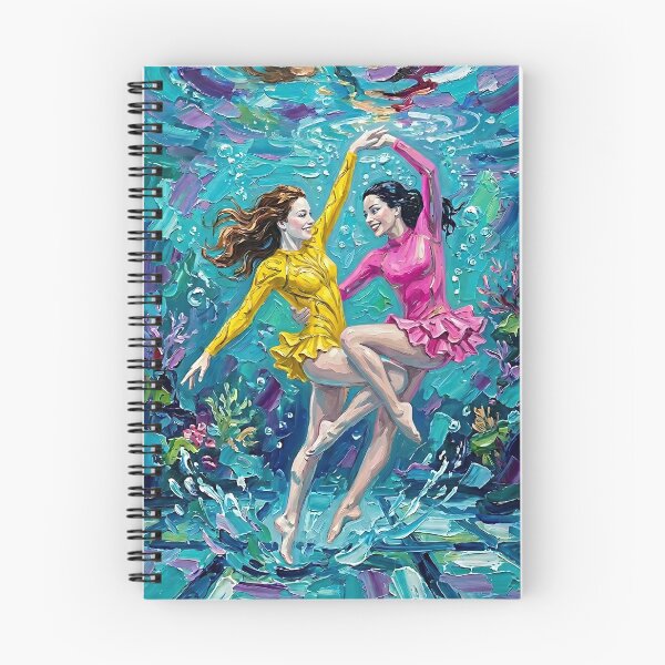 Item preview, Two synchronized swimmers designed and sold by PP&RAINBOW SHOP.