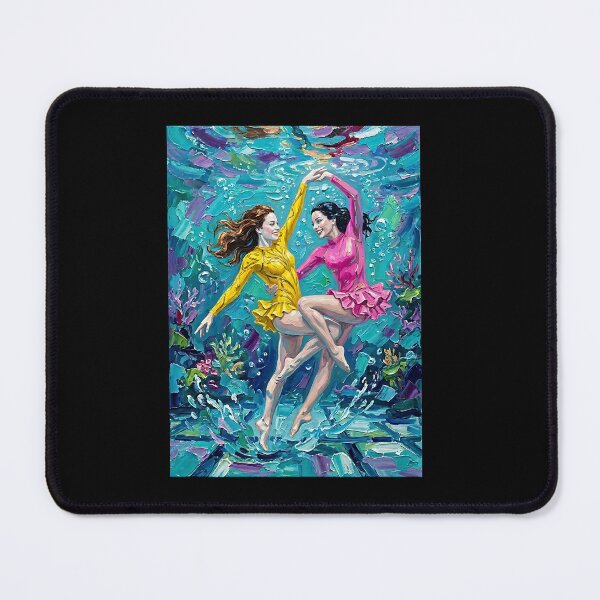 Item preview, Two synchronized swimmers designed and sold by PP&RAINBOW SHOP.