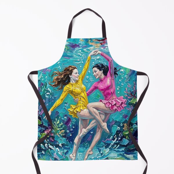 Item preview, Two synchronized swimmers designed and sold by PP&RAINBOW SHOP.