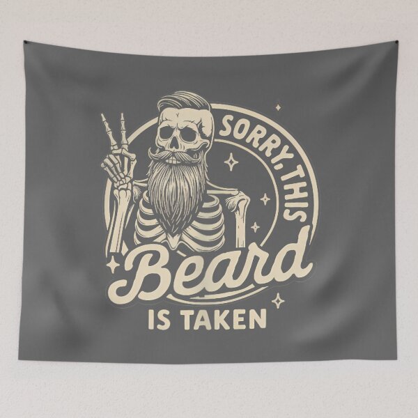 Item preview, Bearded Dad Father’s Day Sorry This Beard is Taken 2Sided designed and sold by KristineLi.