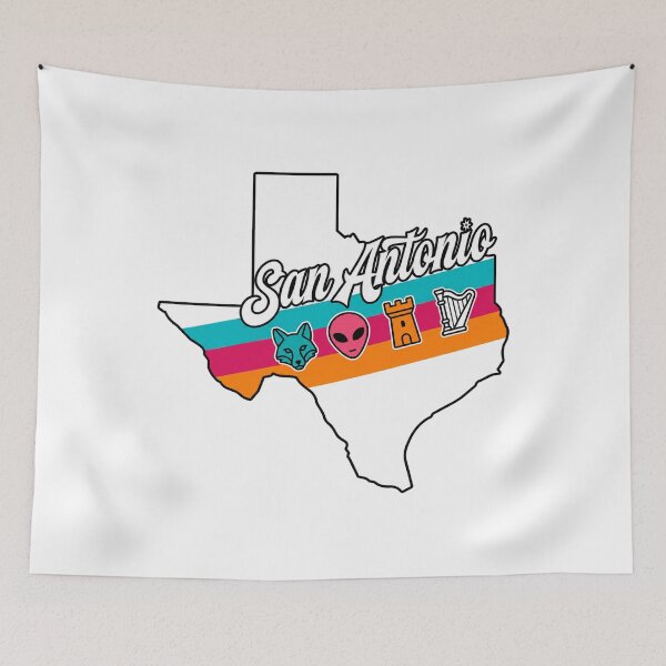 Item preview, San Antonio Spurs designed and sold by linia-by-cinta.