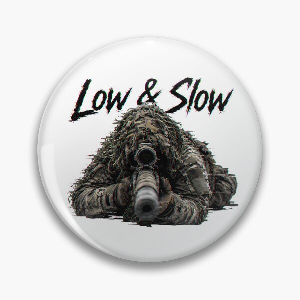 Item preview, Sniper Low & Slow – Tactical Camouflage Military Style Design designed and sold by RvinJo8.