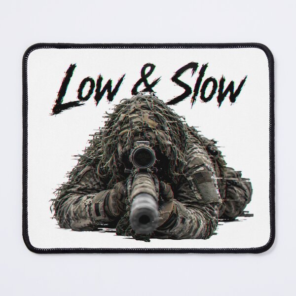 Item preview, Sniper Low & Slow – Tactical Camouflage Military Style Design designed and sold by RvinJo8.
