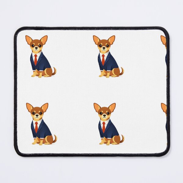 Item preview, Business Chihuahua in Suit Cute Office Dog Cartoon PNG designed and sold by Jajahshop.