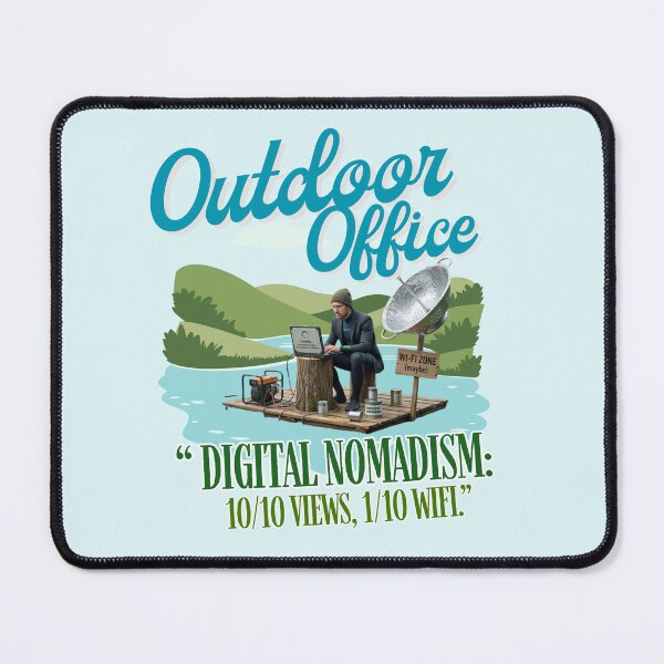 Item preview, Outdoor Office - 1/10 WiFi Digital Nomad Life designed and sold by SilverSeaBKK.