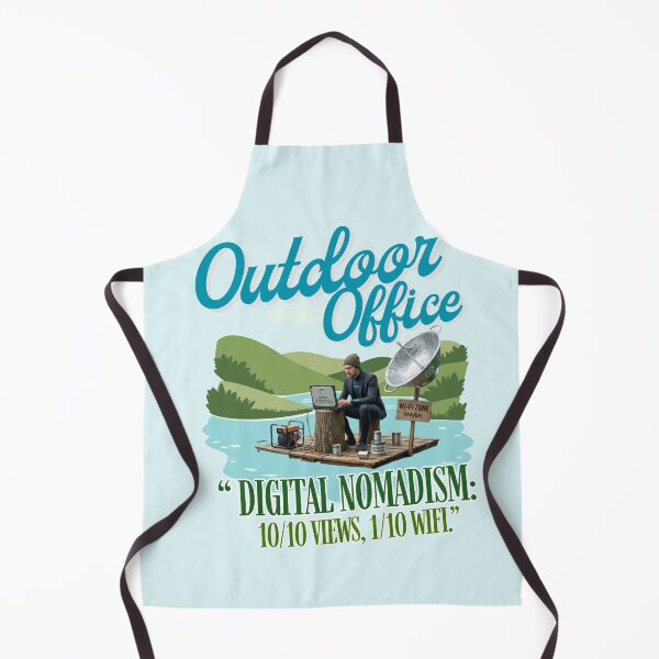 Item preview, Outdoor Office - 1/10 WiFi Digital Nomad Life designed and sold by SilverSeaBKK.