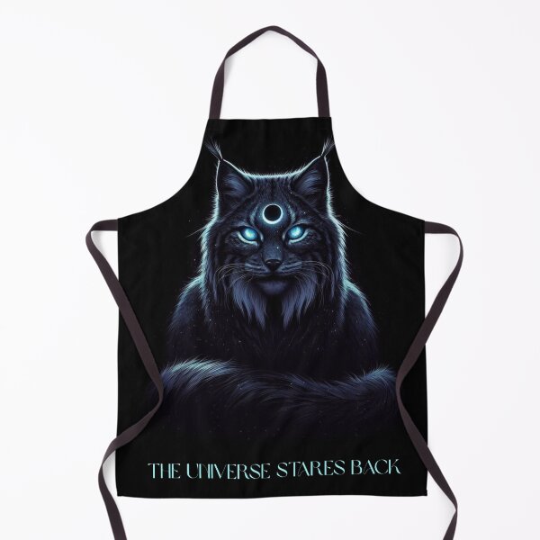 Item preview, Eclipsed Lynx: Celestial Shadow Cat Fantasy Graphic designed and sold by Chronicles_Of_Fauna.