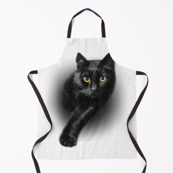 Item preview, Black-Cat-Yellow-Eyes-T-Shirt-Cats-Tee-Shirt-Gifts-T-Shirt designed and sold by KTY-NUSS.
