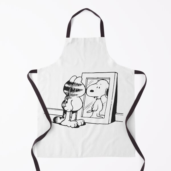 Item preview, Mirror Reflection Garfield and Snoopy Comic Graphic designed and sold by Briarpatch Designs.
