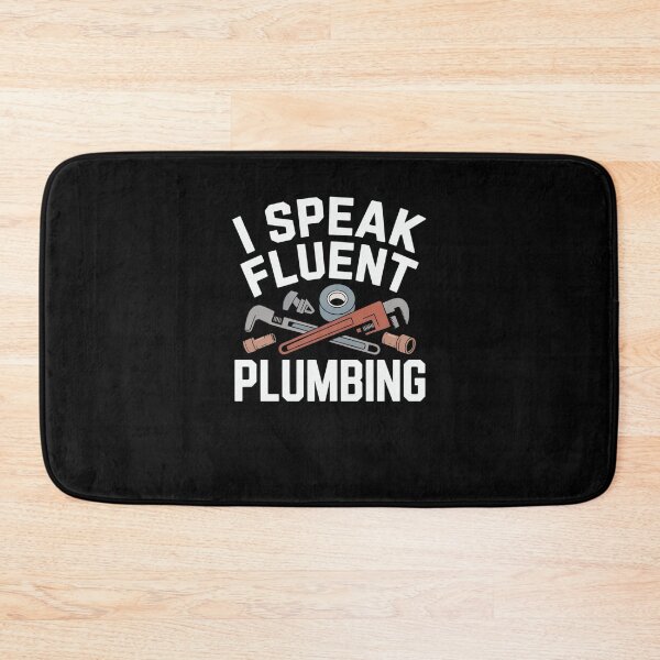Item preview, I Speak Fluent Plumbing Funny Plumber Tools designed and sold by SuperAndSocial.