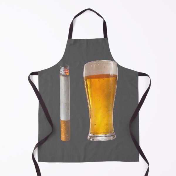 Item preview, Beer & Cigarette Lover Day Drinking Dad Smoking Beer Lover_2 designed and sold by KristineLi.