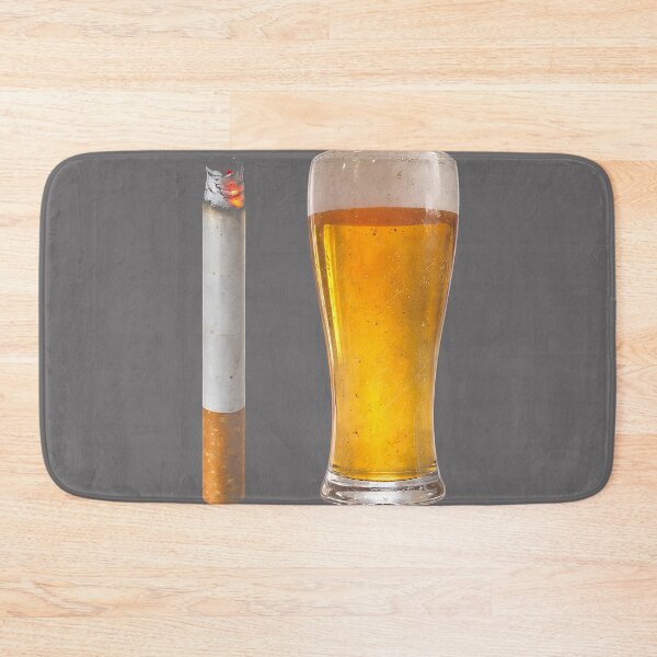 Item preview, Beer & Cigarette Lover Day Drinking Dad Smoking Beer Lover_2 designed and sold by KristineLi.