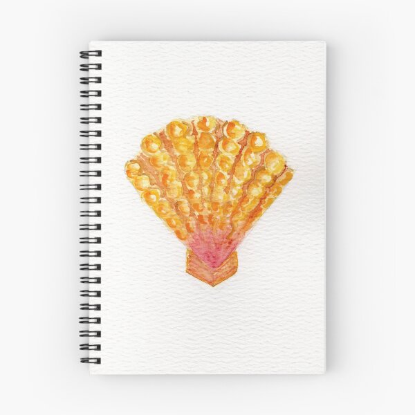 Item preview, Watercolor of a Sunrise Shell designed and sold by KPierceArt.