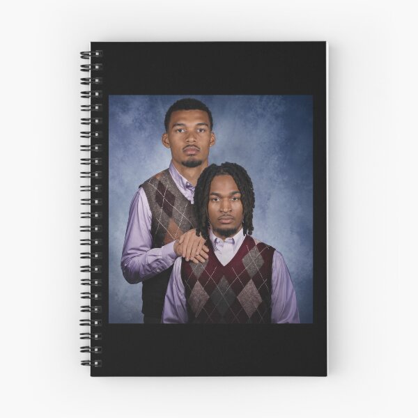 Item preview, Victor Wembanyama Stephon Castle Step Brothers - San Antonio Spurs designed and sold by linia-by-cinta.