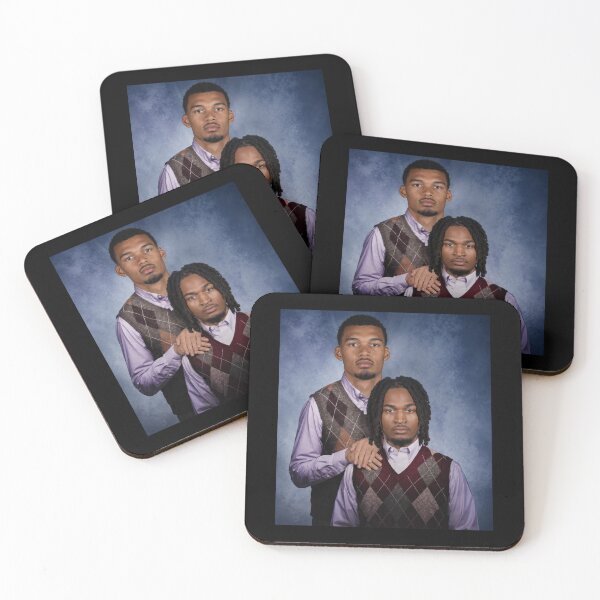 Item preview, Victor Wembanyama Stephon Castle Step Brothers - San Antonio Spurs designed and sold by linia-by-cinta.