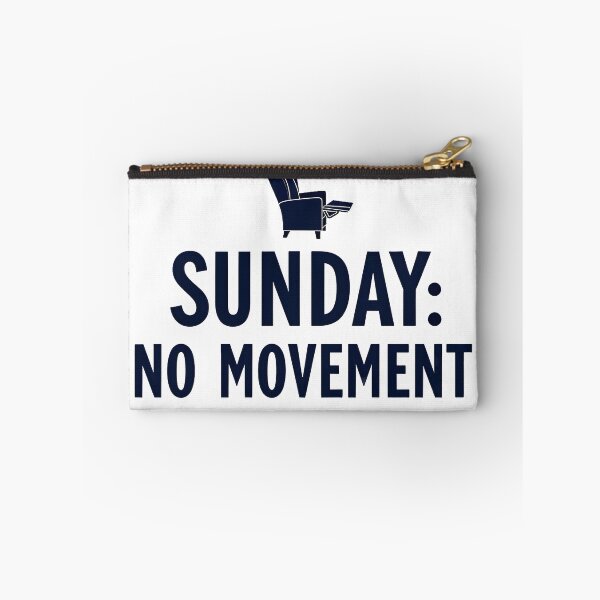 Item preview, Sunday No Movement – Funny Lazy Weekend Quote | Relax Mode Sticker & T‑Shirt designed and sold by Nene's design.