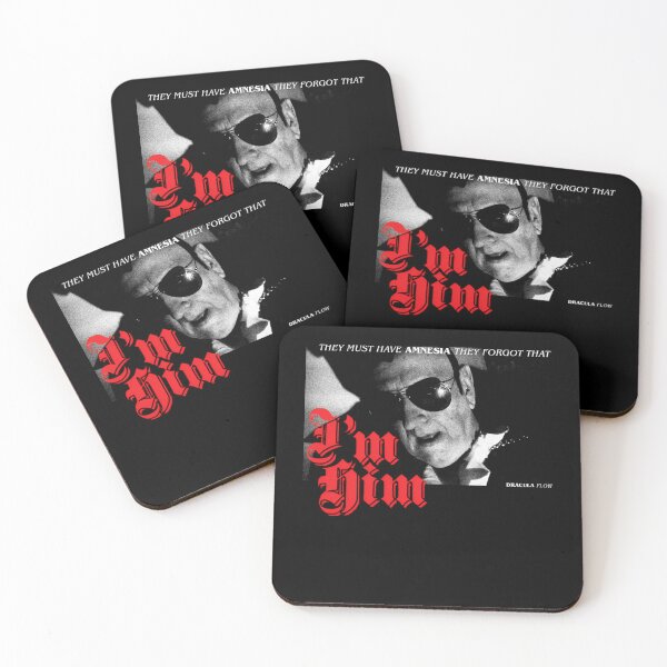 Item preview, They Must Have Amnesia, They Forgot That I'm Him Dracula Flow Meme designed and sold by EychanchanArt.