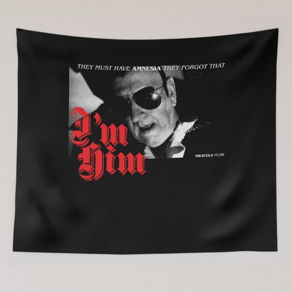 Item preview, They Must Have Amnesia, They Forgot That I'm Him Dracula Flow Meme designed and sold by EychanchanArt.