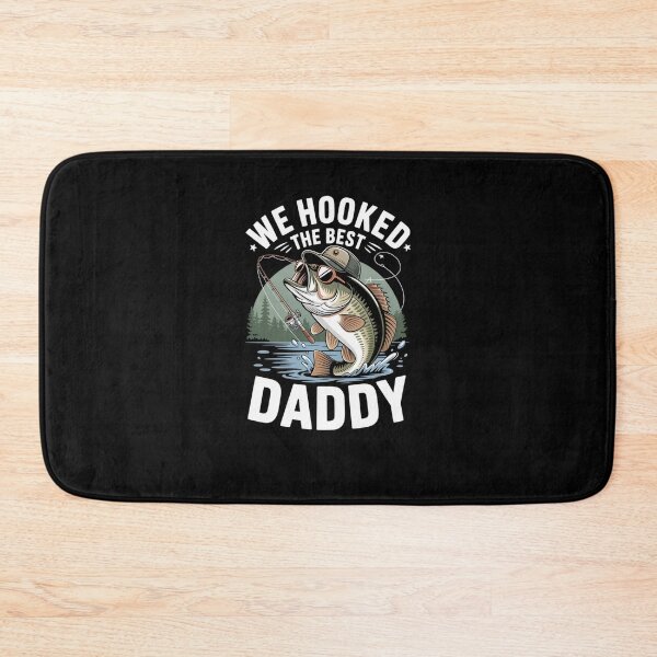 Item preview, We Hooked The Best Daddy Bass Fishing Dad designed and sold by SuperAndSocial.