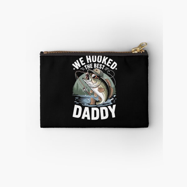 Item preview, We Hooked The Best Daddy Bass Fishing Dad designed and sold by SuperAndSocial.