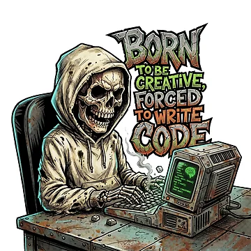 Artwork thumbnail, Forced To Write Code by SignalStatic