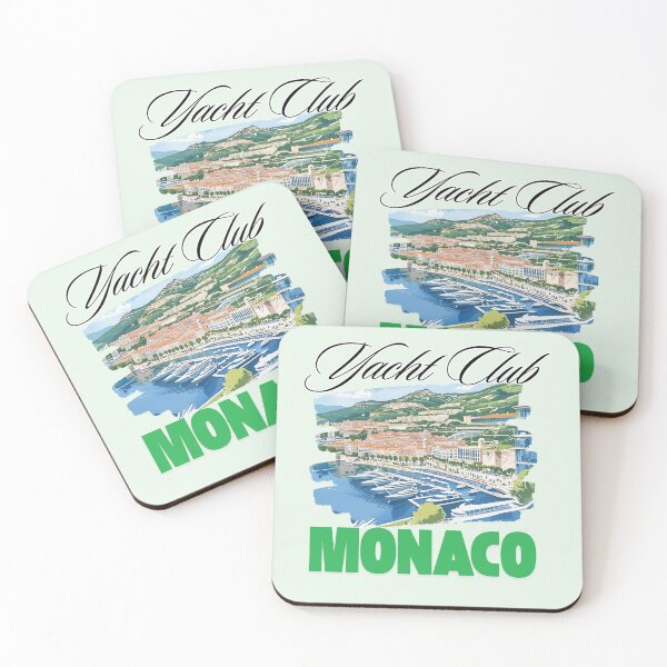 Item preview, Yacht Club Monaco – Vintage French Riviera  designed and sold by SilverSeaBKK.