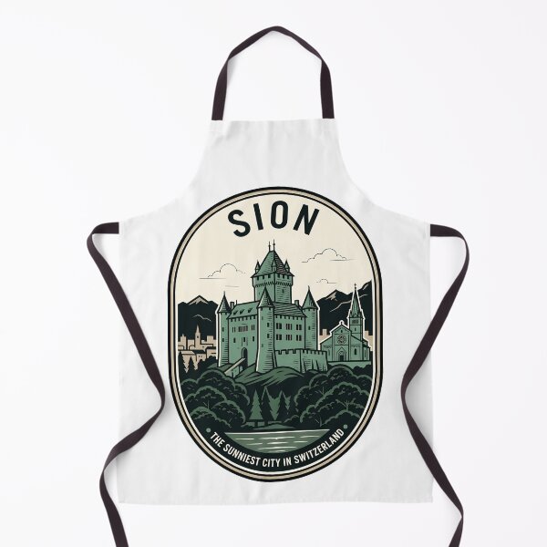 Item preview, Sion Switzerland Sunny City Vintage Alpine Badge designed and sold by k3rstman1.
