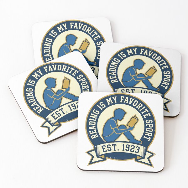 Item preview, Reading Is My Favorite Sport Vintage Book Lover designed and sold by Ar0undTheW0rld.